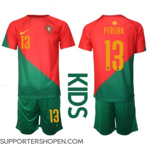 Portugal Danilo Pereira #13 Hemmatröja Barn VM 2022 Kortärmad (+ korta byxor)